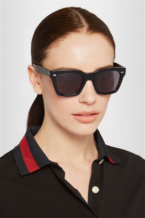 square-frame acetate sunglasses gucci replica|genuine gucci sunglasses.